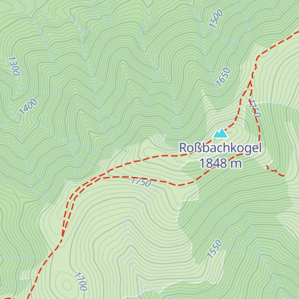 Map of Gleinalpe