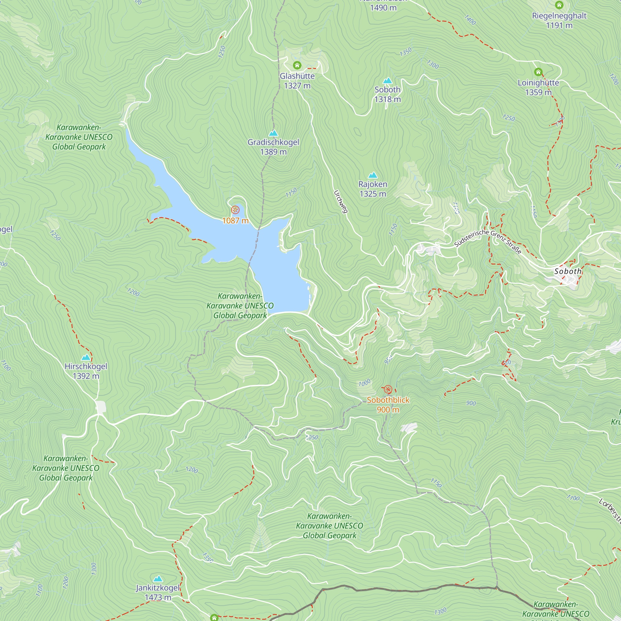 Informationspavilion map