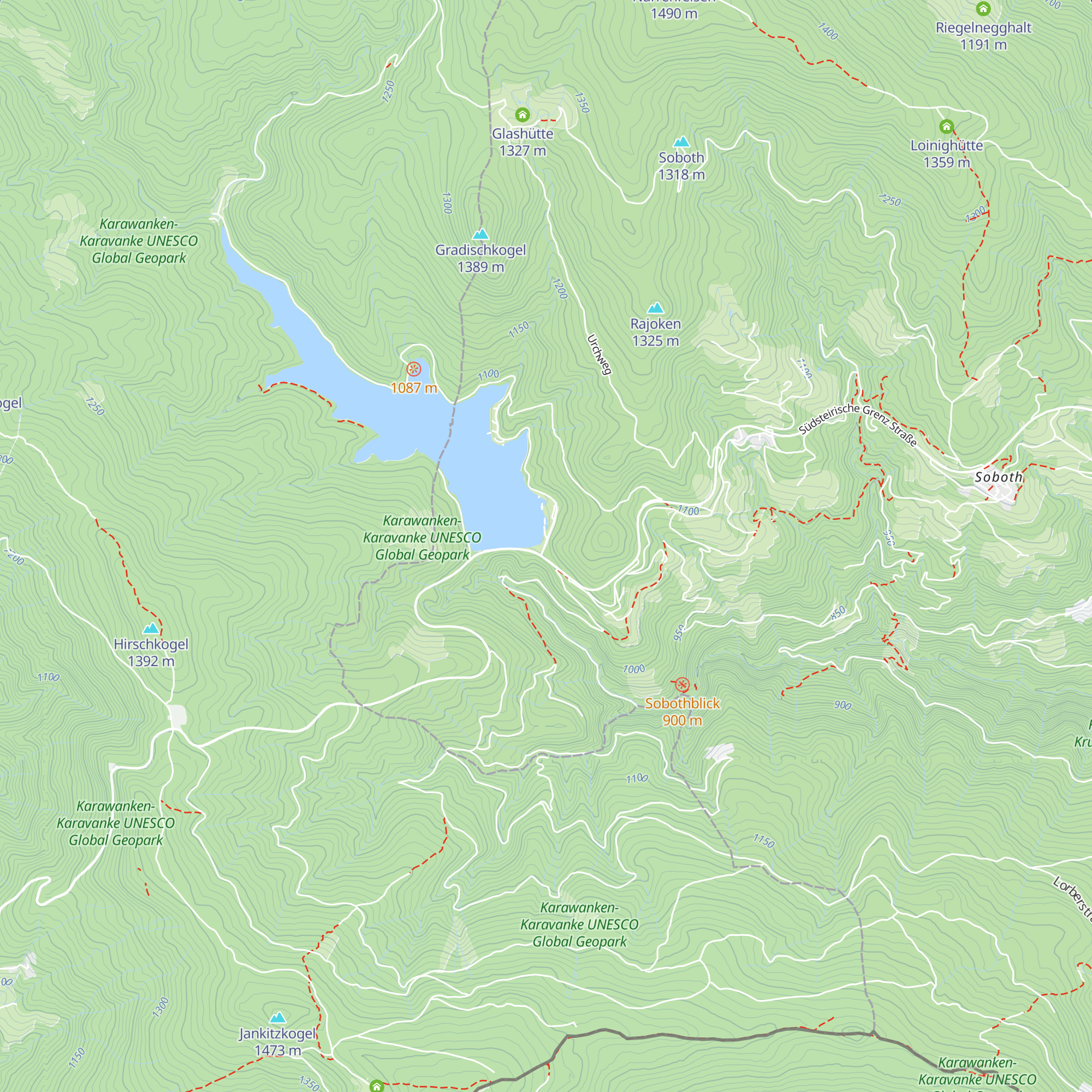 Informationspavilion map