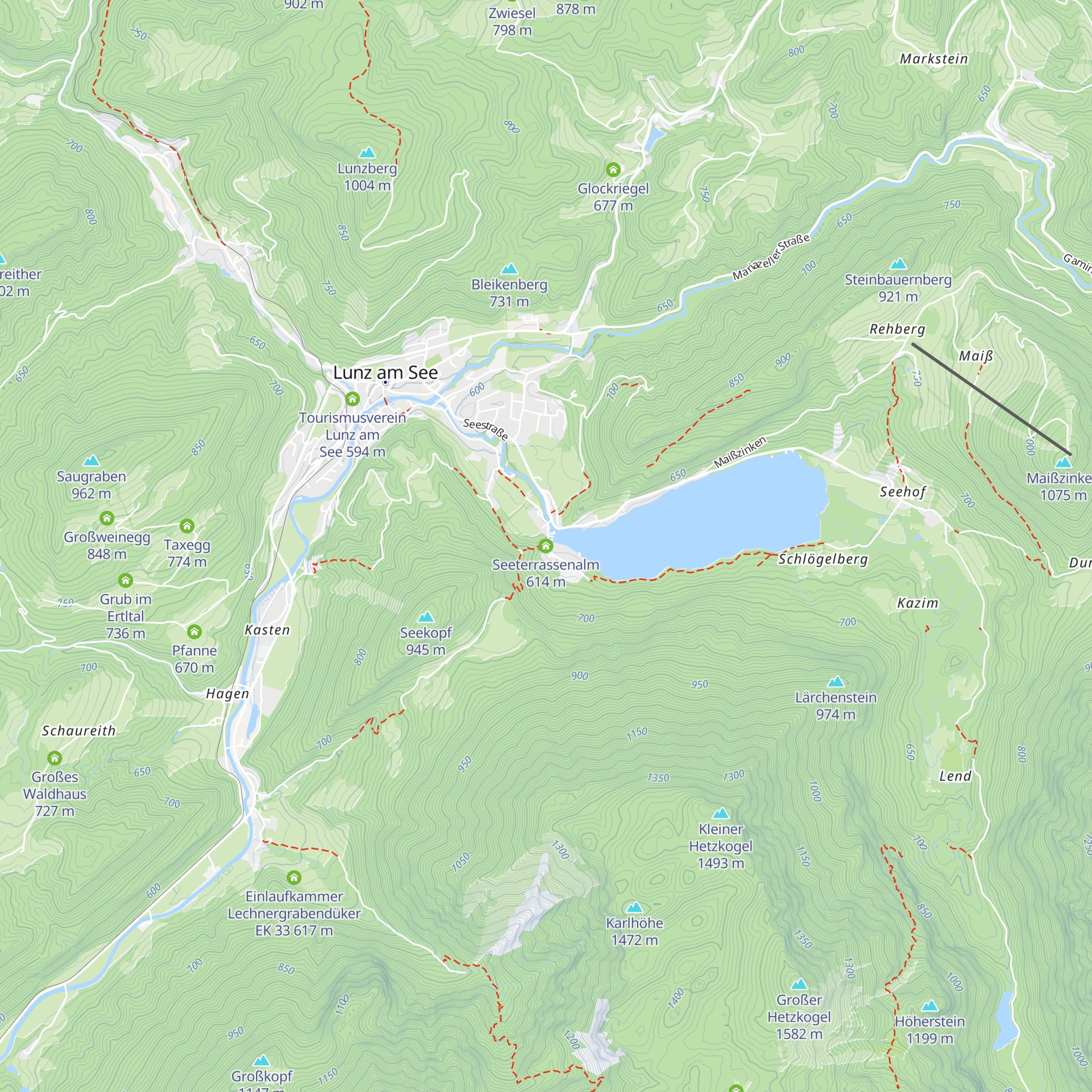 Seeterrassenalm map