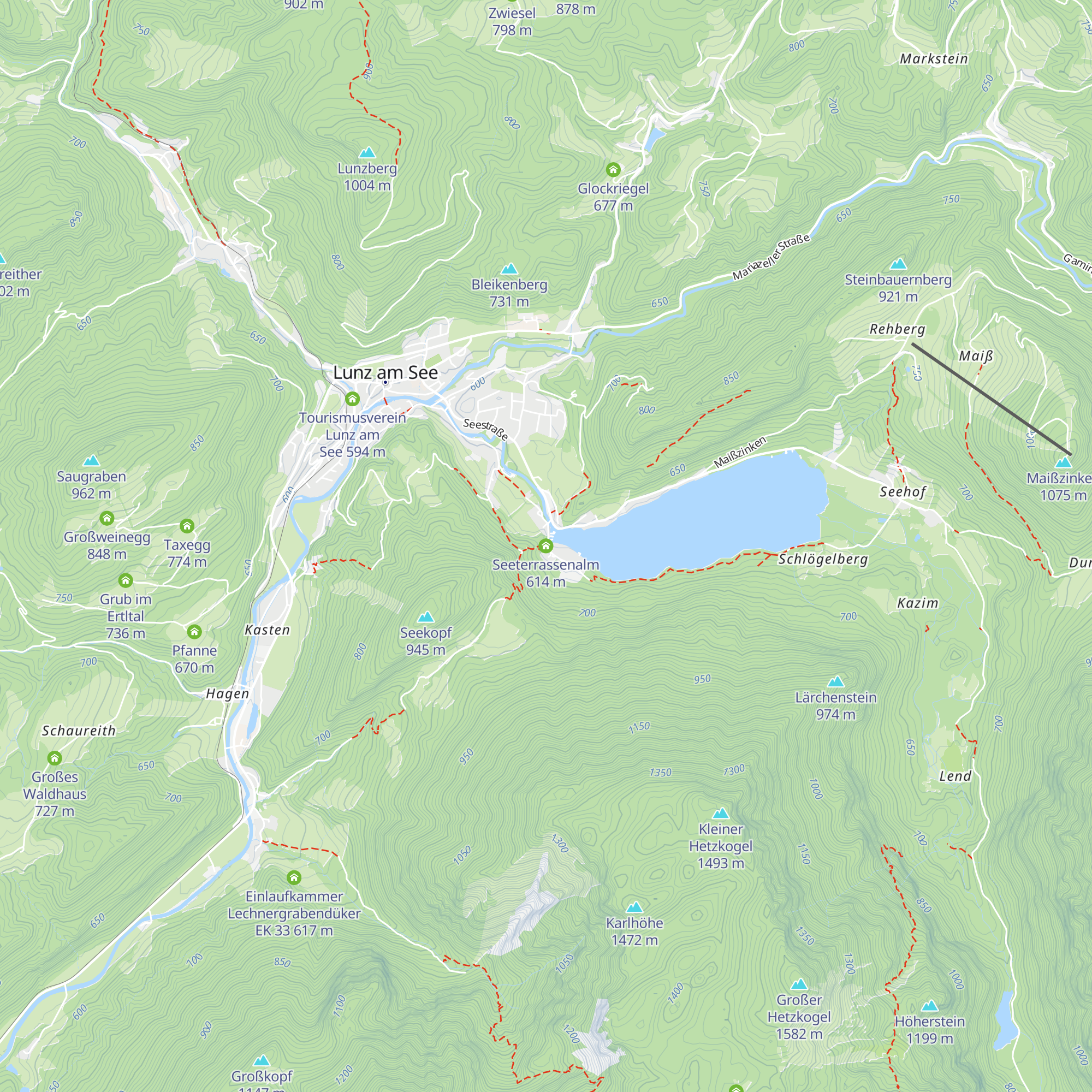 Seeterrassenalm map