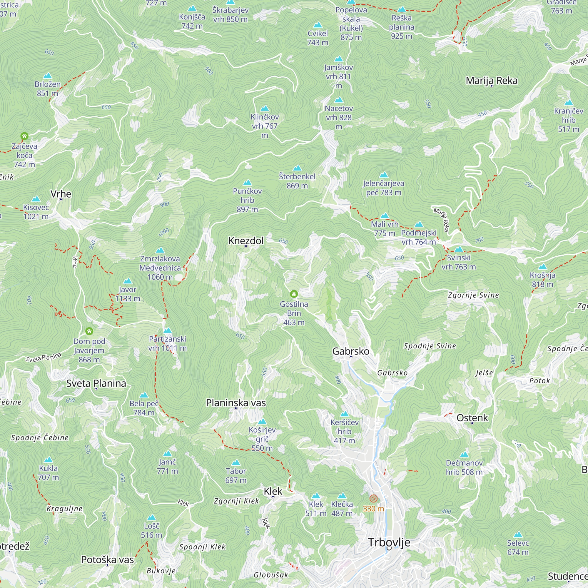 Gostilna Brin map