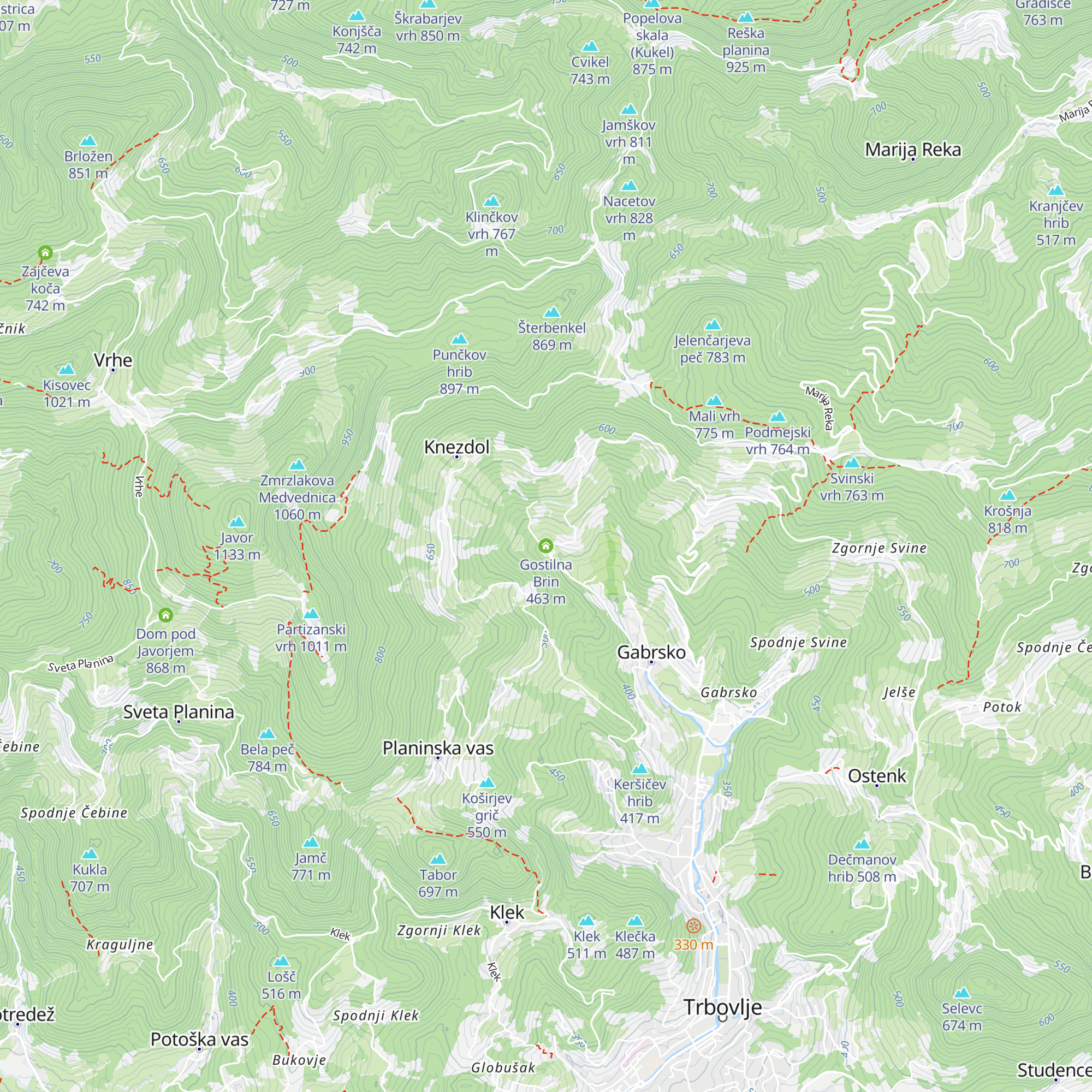 Gostilna Brin map