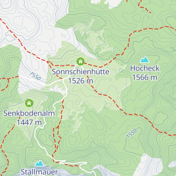 Map of Sonnschienalm
