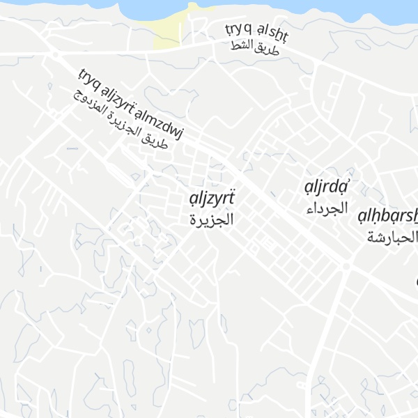 Map of Aljazeera district