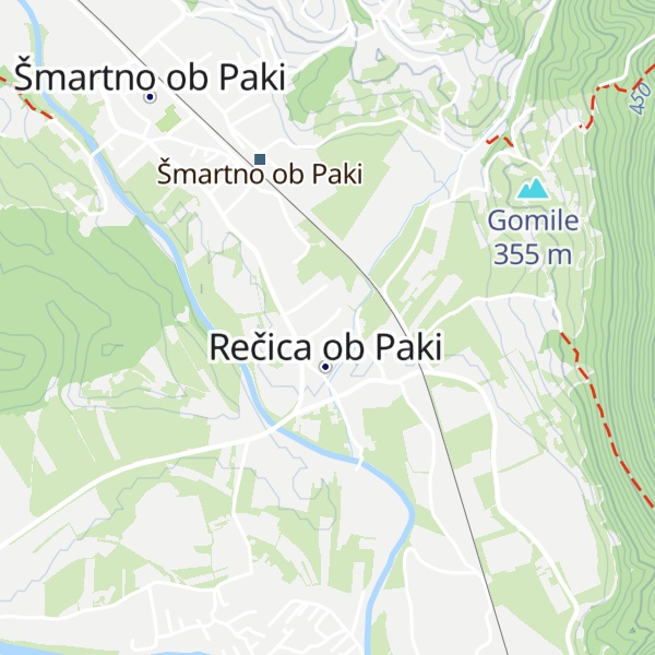 Map of Fojanova vila