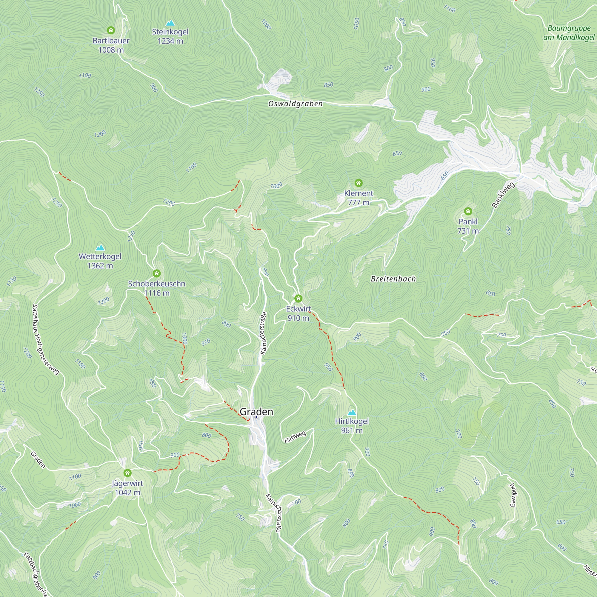 Eckwirt map