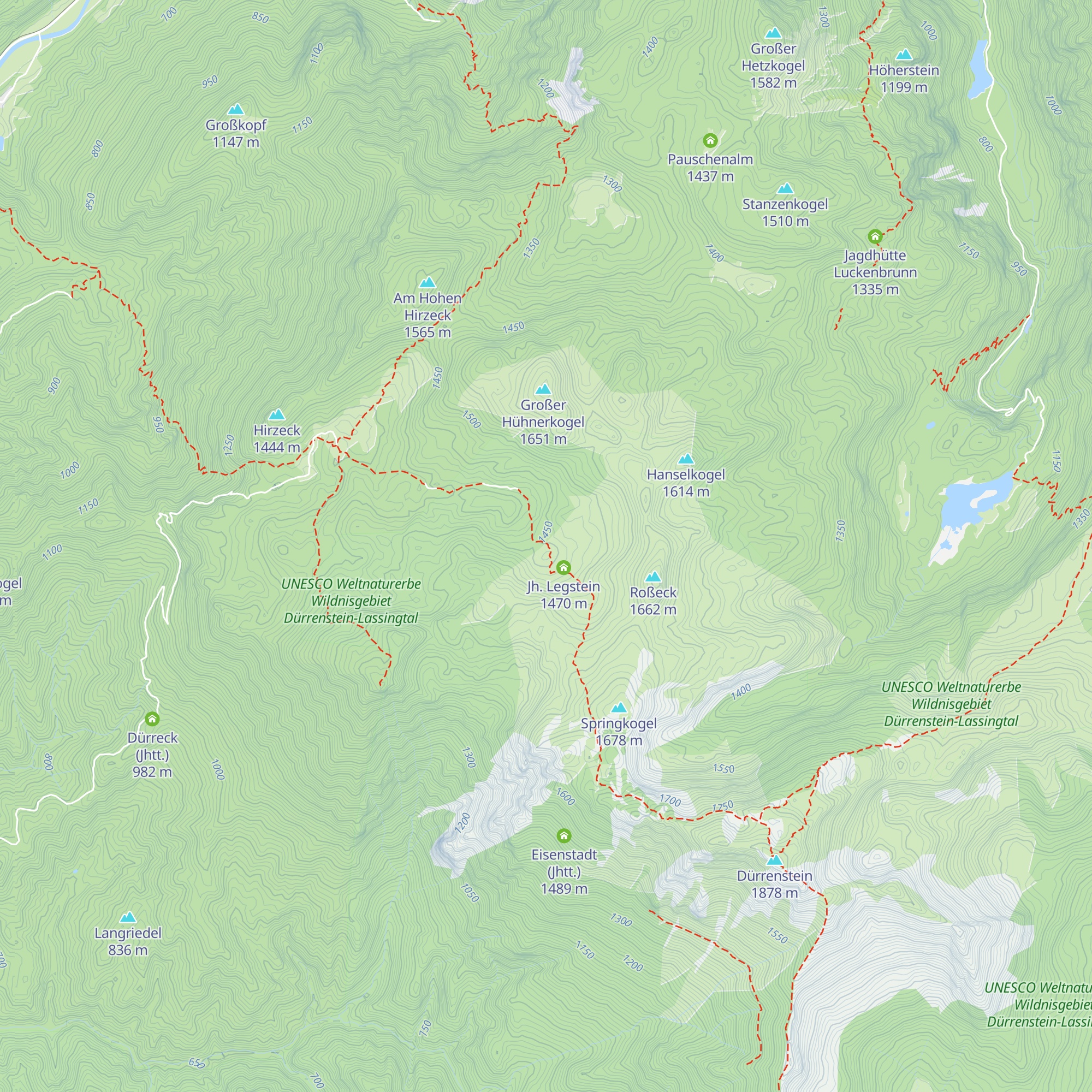 Bergrettungshütte map