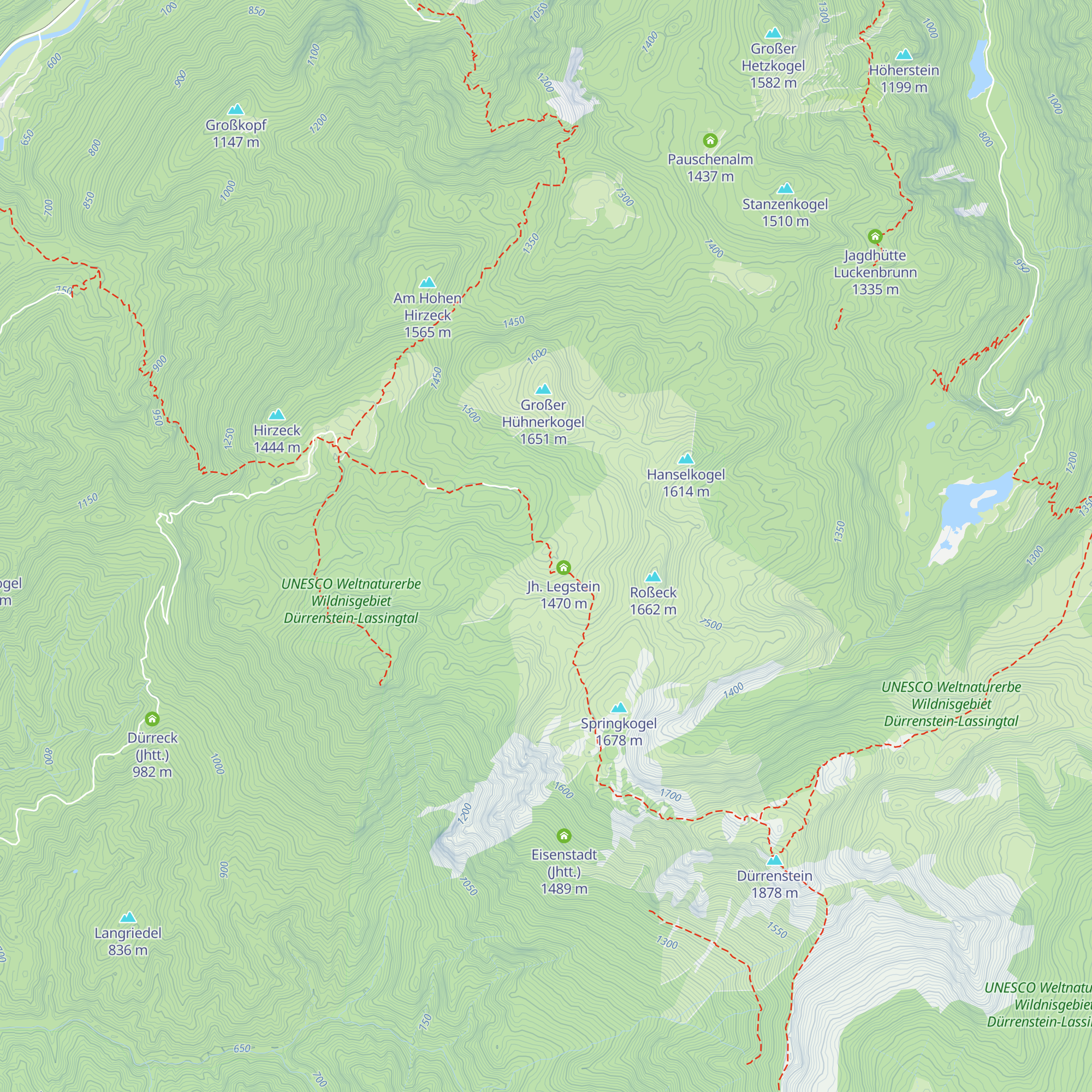 Bergrettungshütte map