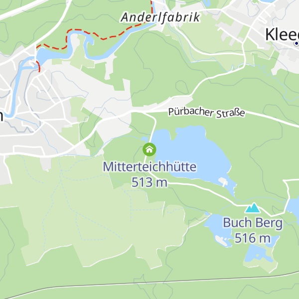 Map of Mitterteichhütte