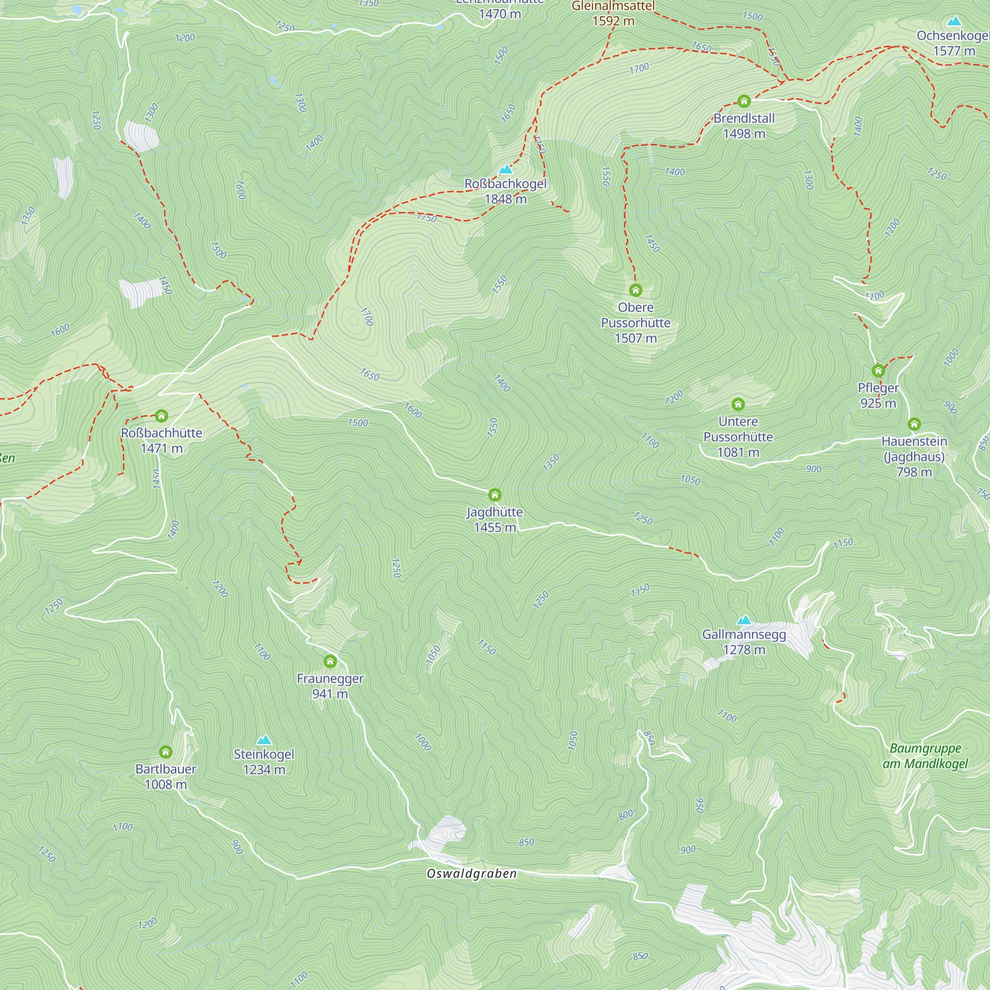 Jagdhütte map