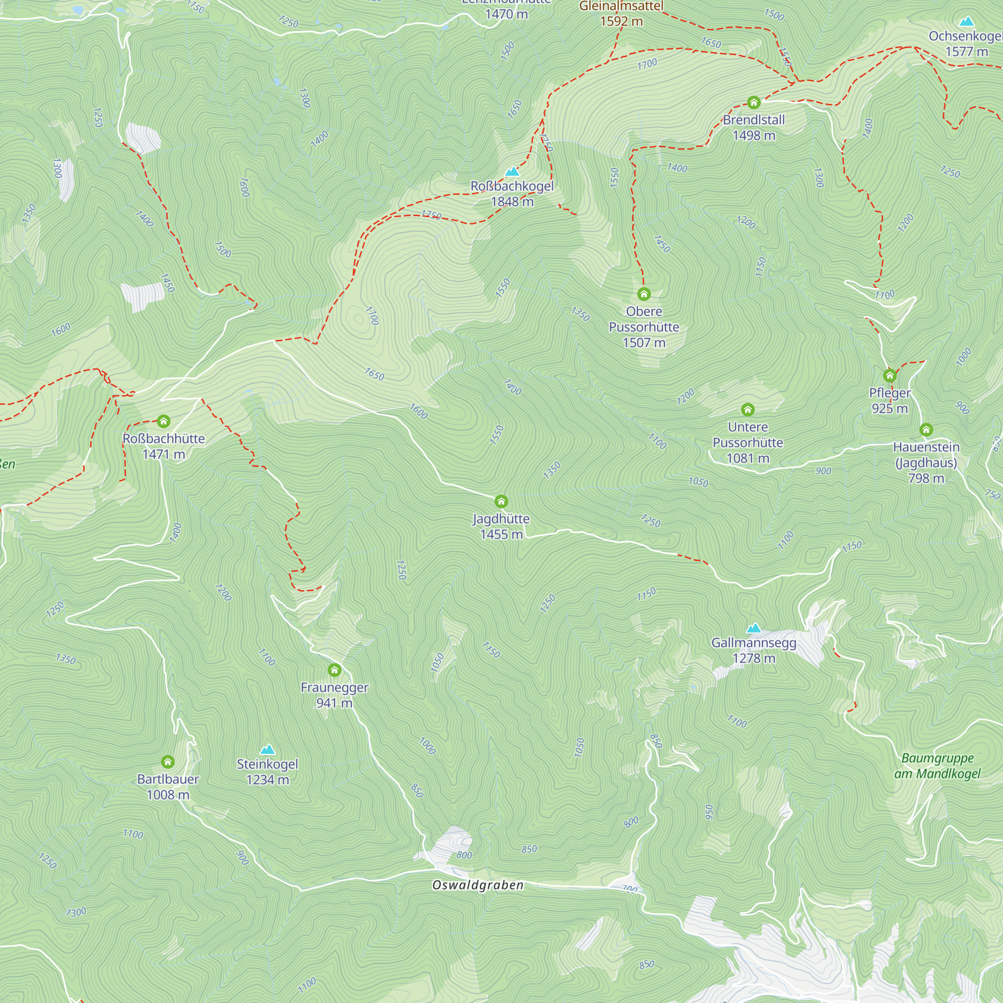 Jagdhütte map