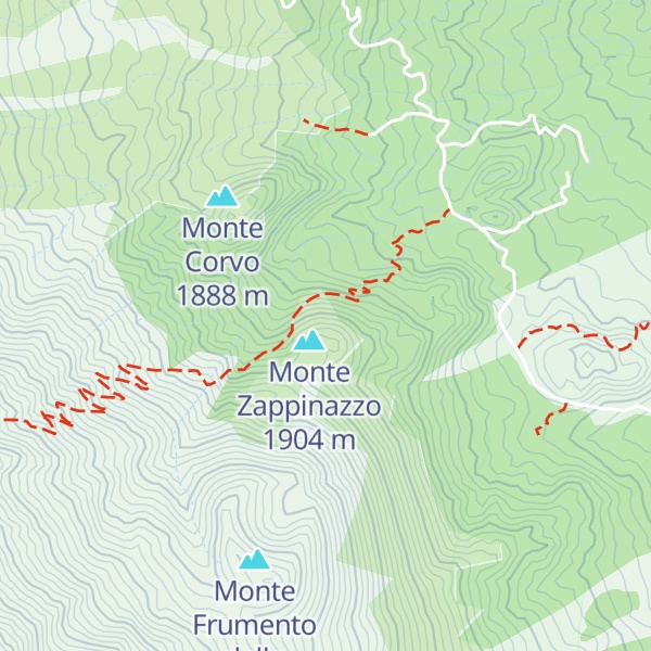 Map of Monti Conconi