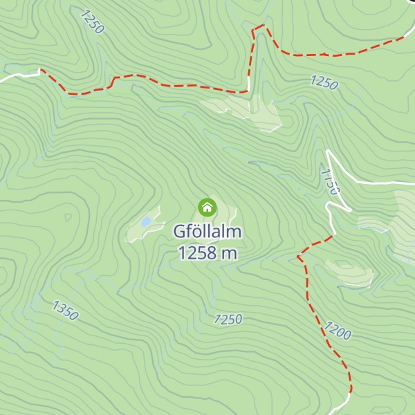 Map of Gföllalm