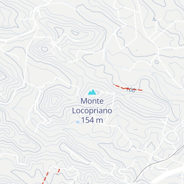 Map of Monte Locopriano