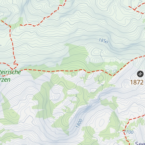 Map of Hinterer Polster