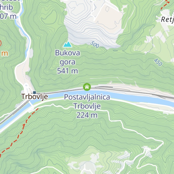 Map of Postavljalnica Trbovlje