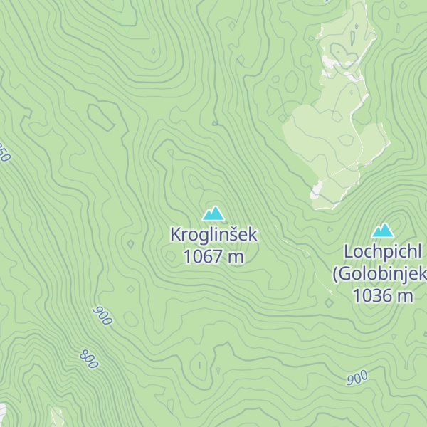 Map of Kroglinšek