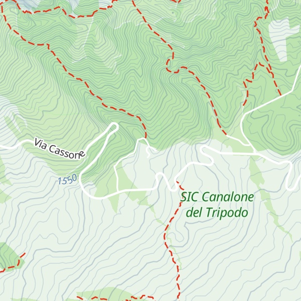 Map of Madonna di Cassone