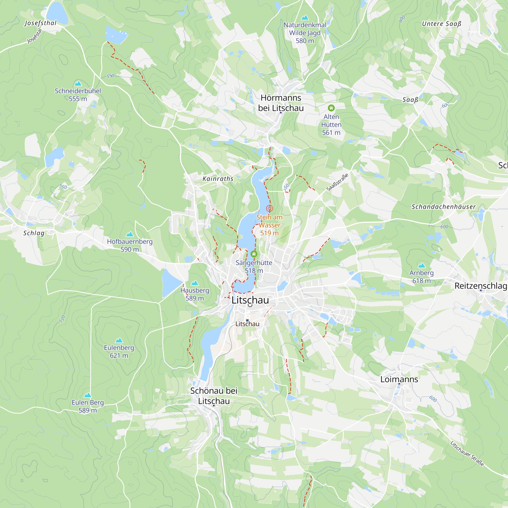 Sängerhütte map