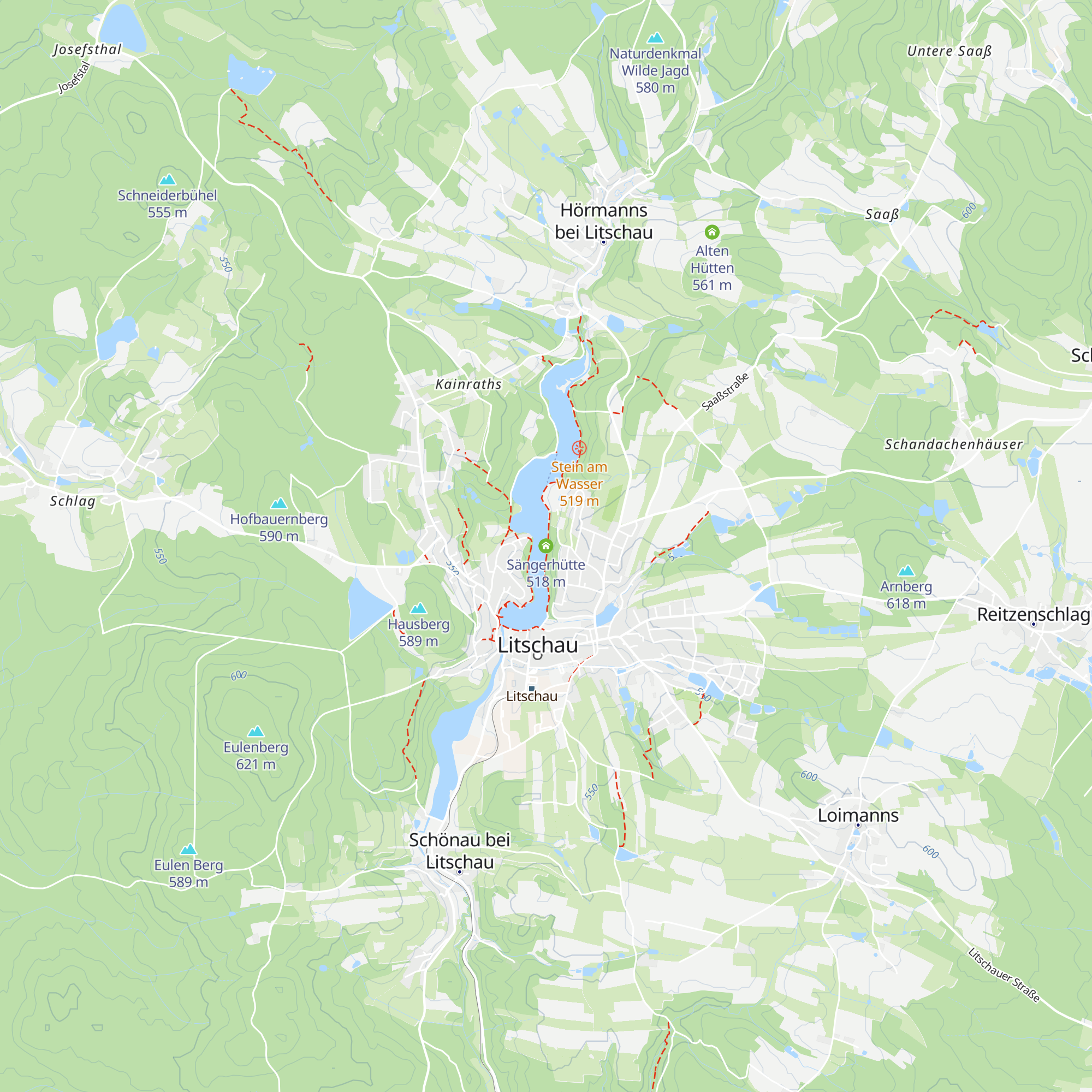 Sängerhütte map