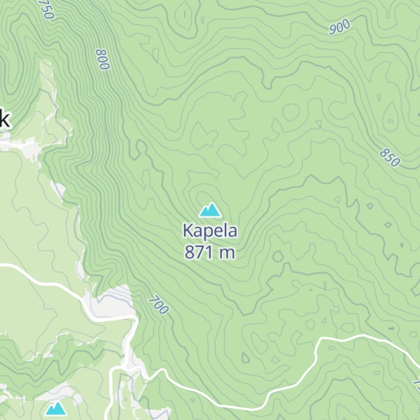 Map of Kapela