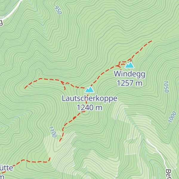 Map of Lautscherkoppe