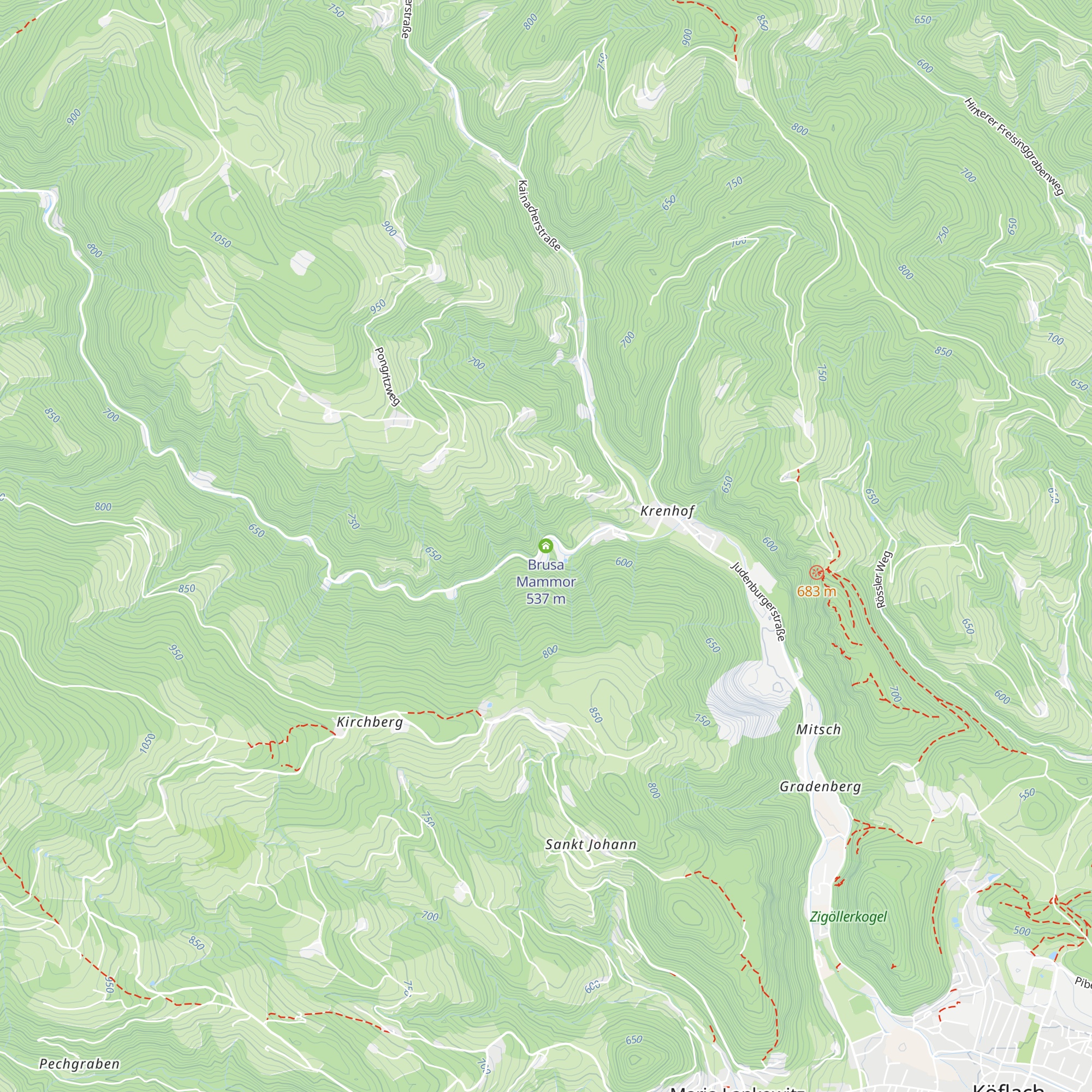 Brusa Mammor map