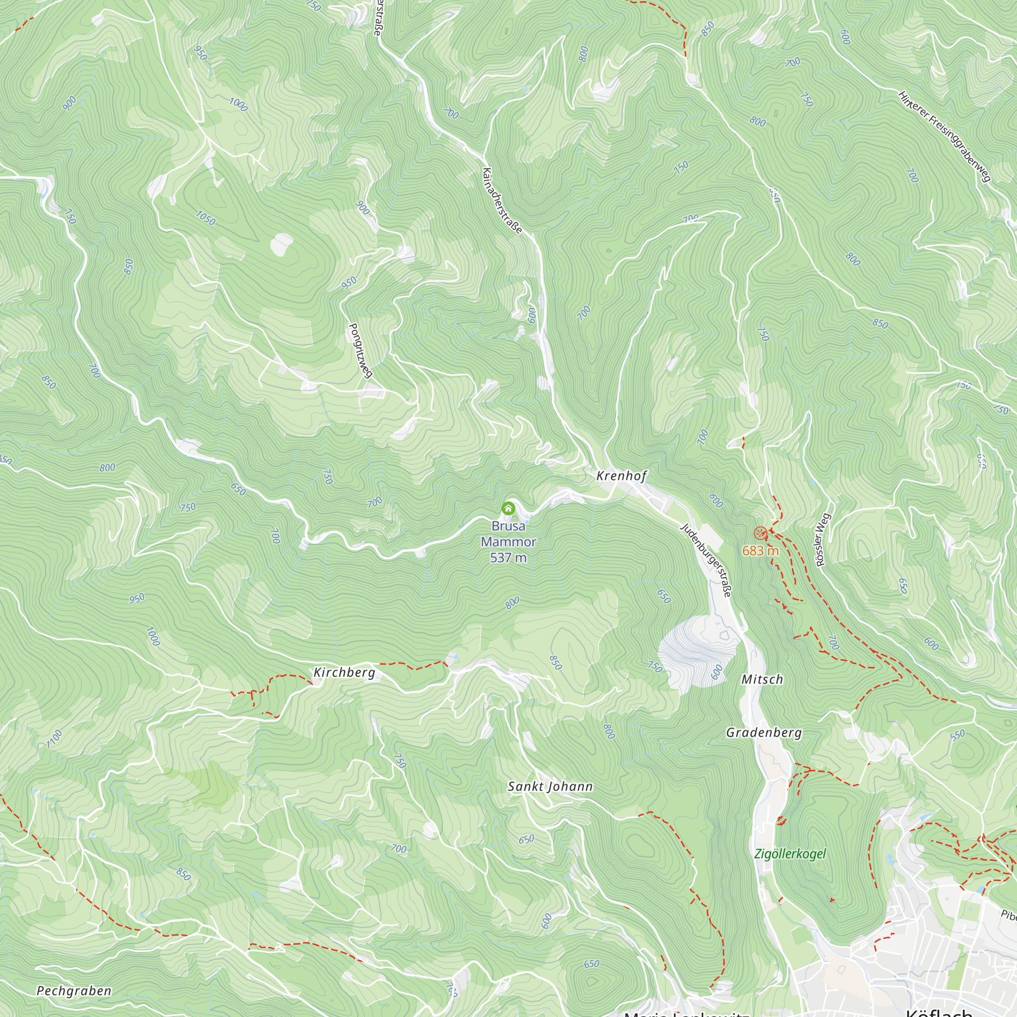 Brusa Mammor map