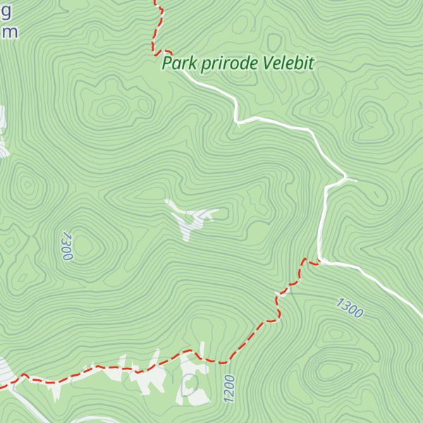 Map of Težakovačko bilo