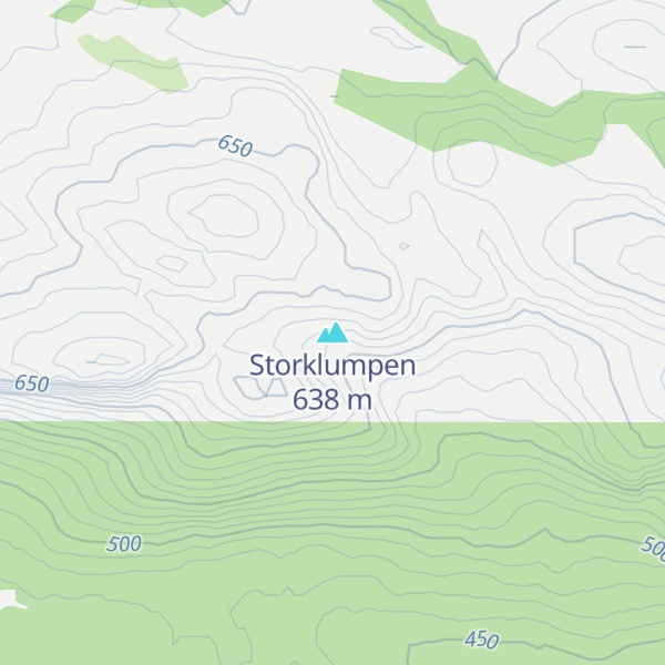 Map of Storklumpen