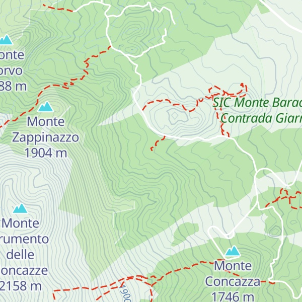 Map of Rifugio forestale SES