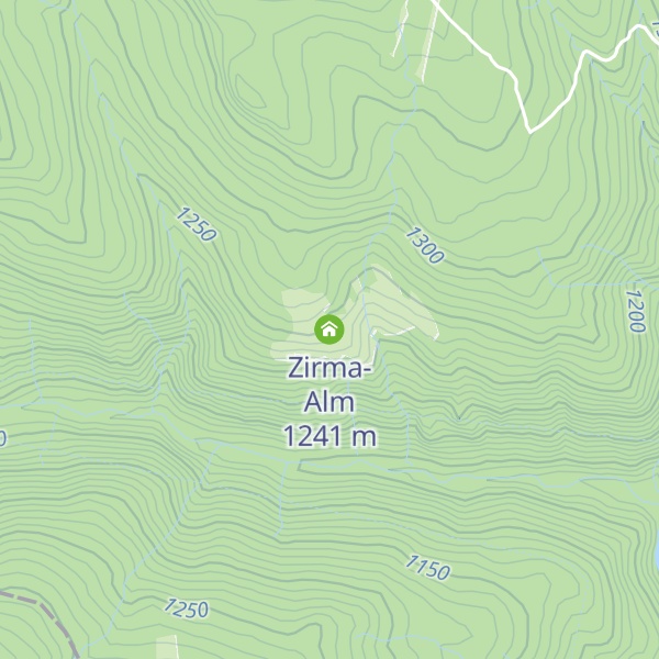 Map of Zirma-Alm
