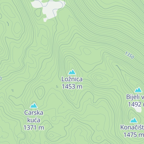 Map of Ložnica