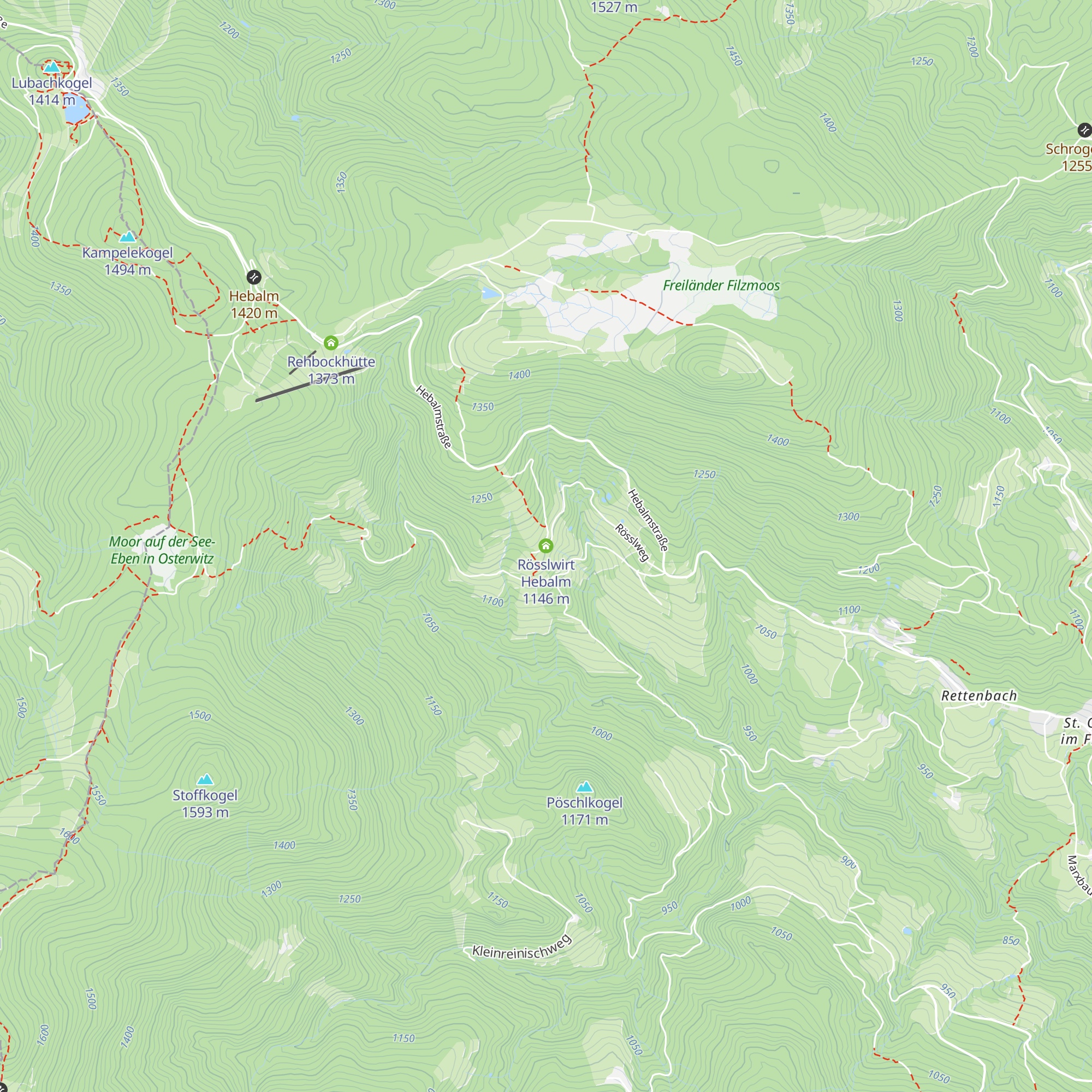 Rösslwirt Hebalm map