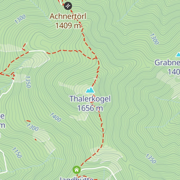 Map of Thalerkogel