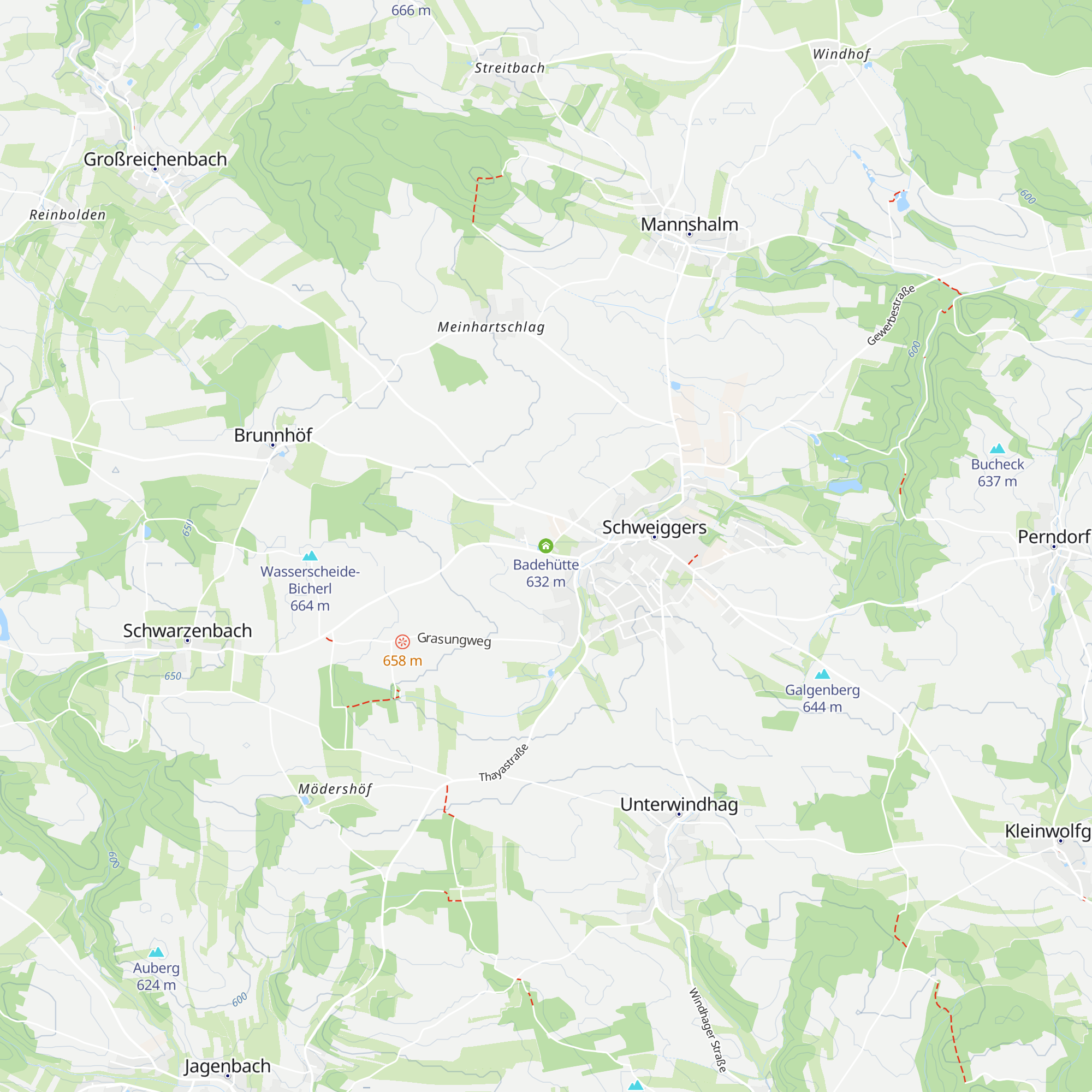 Badehütte map
