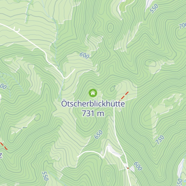 Map of Ötscherblickhütte