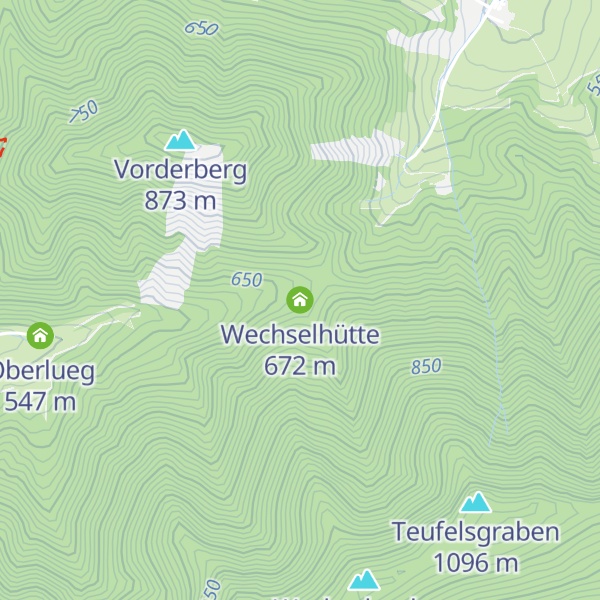 Map of Wechselhütte