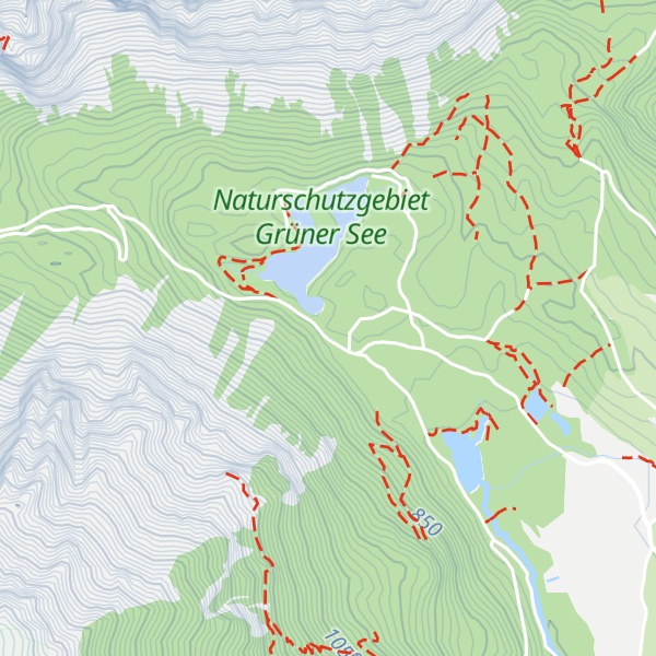 Map of Gasthof Grüner See