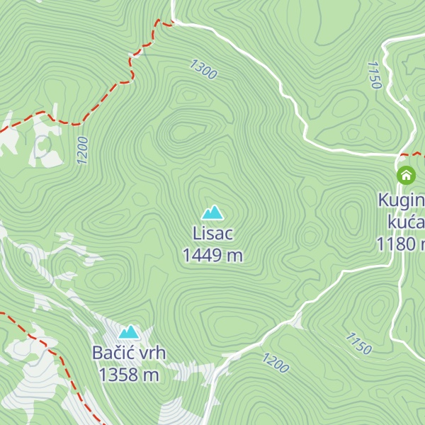 Map of Lisac