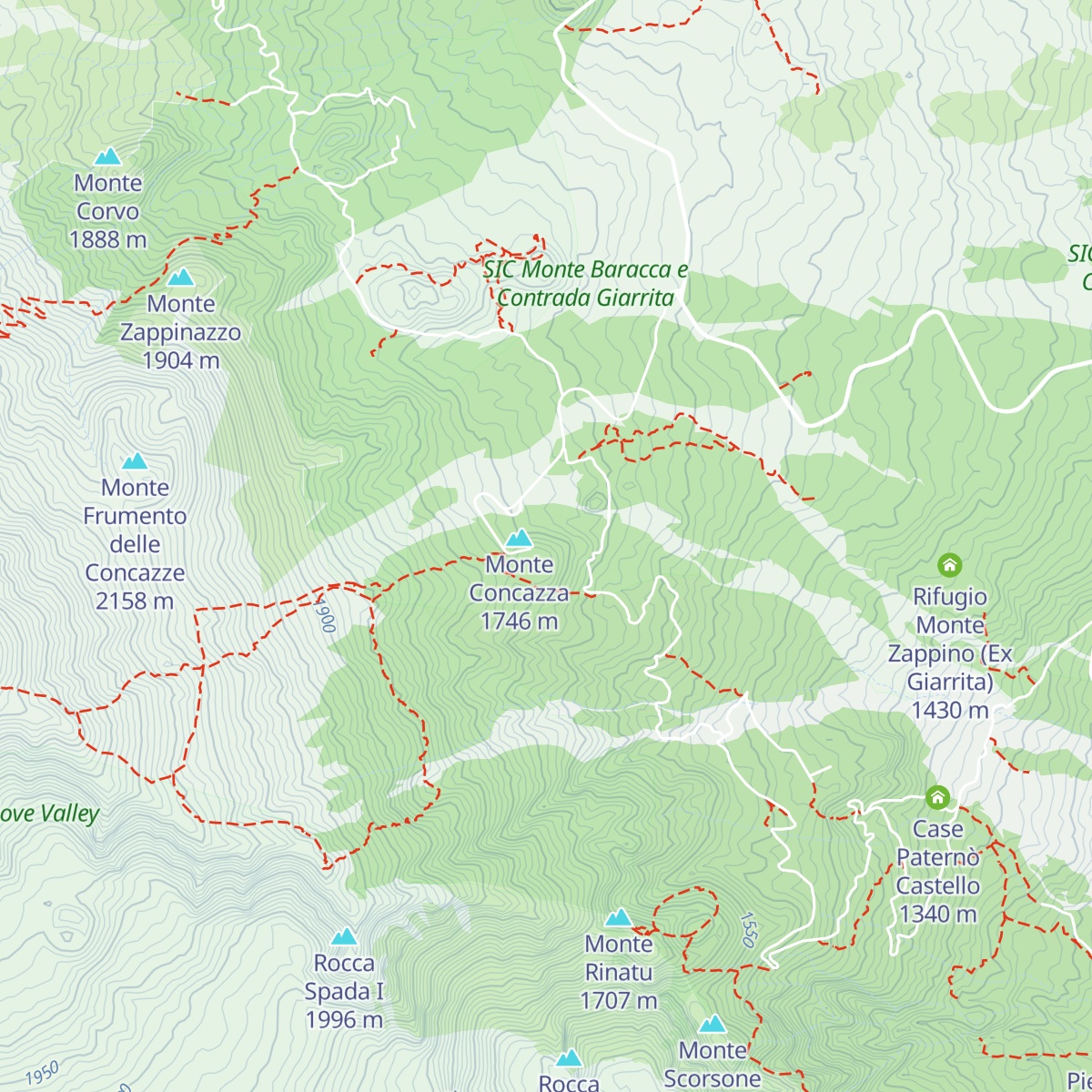 Rifugio Citelli map