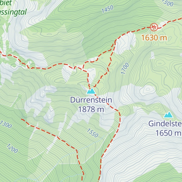 Map of Dürrenstein