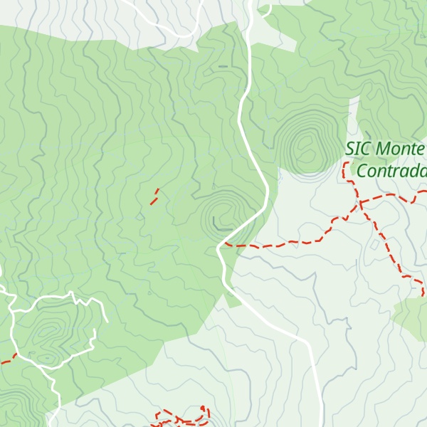 Map of Secondo Monte