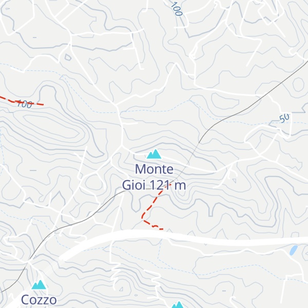 Map of Monte Gioi