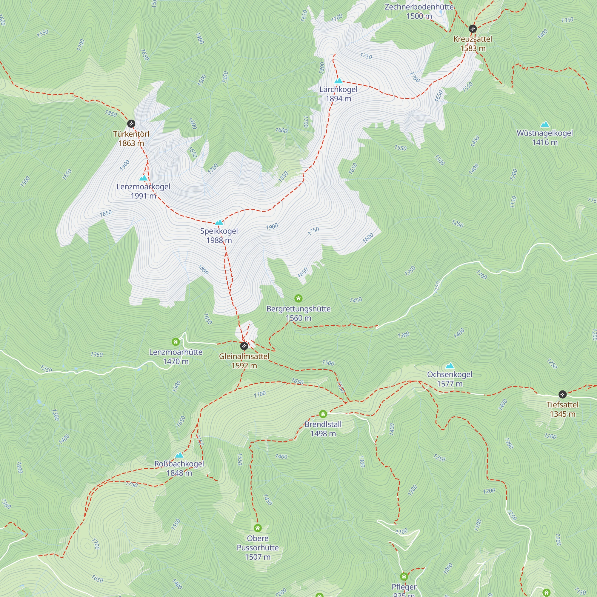 Bergrettungshütte map