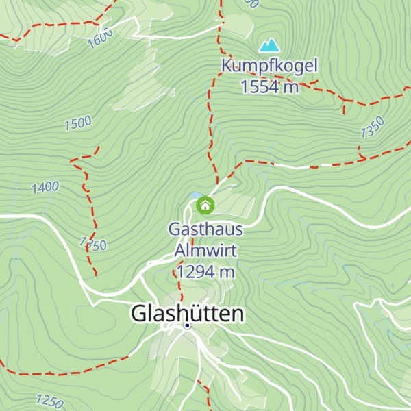 Map of Gasthaus Almwirt