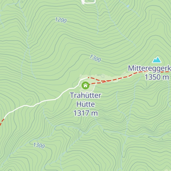 Map of Trahütter Hütte