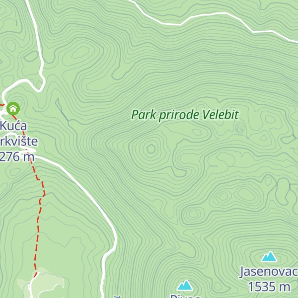 Map of Javornik