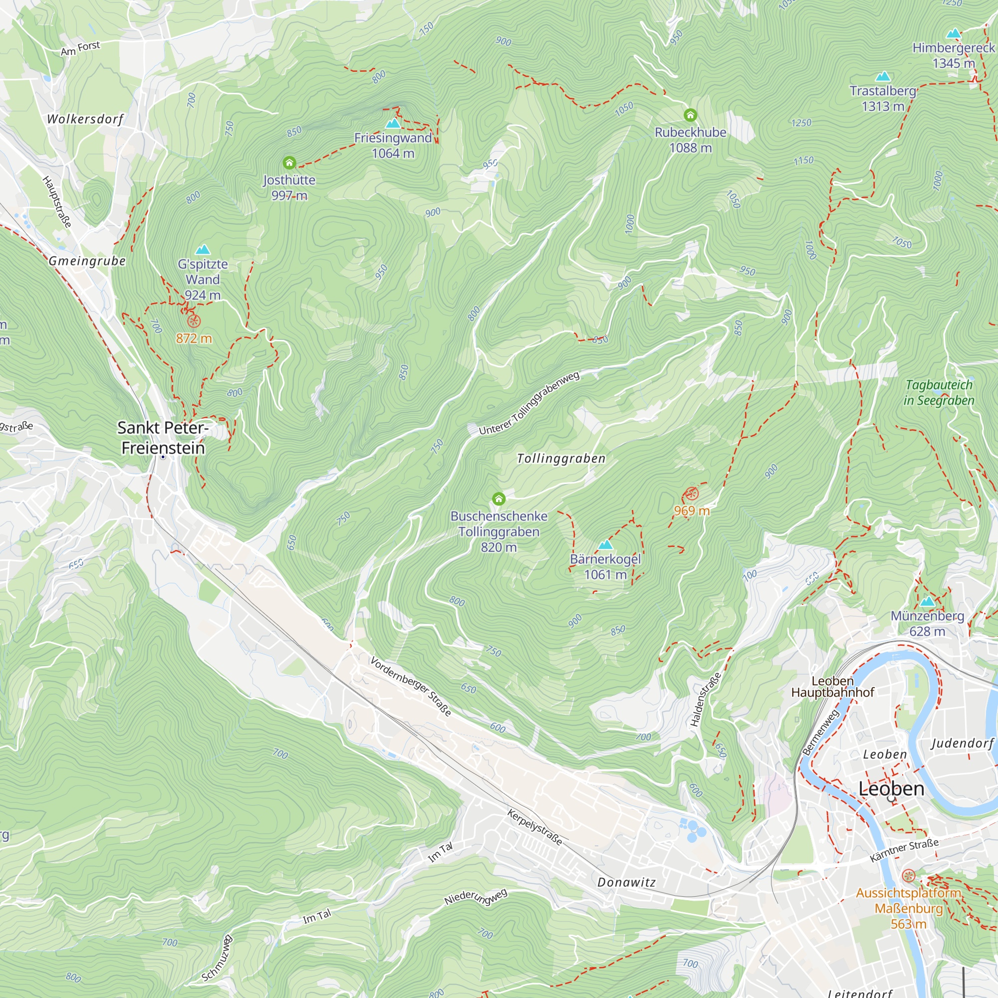Buschenschenke Tollinggraben map